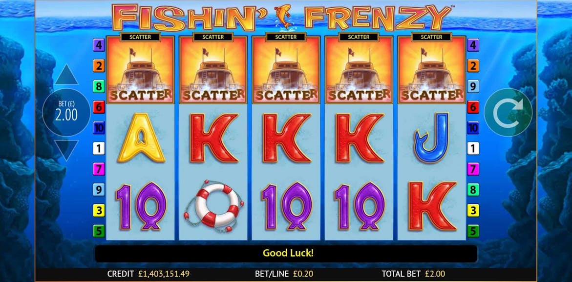Fishin Frenzy casino image 3
